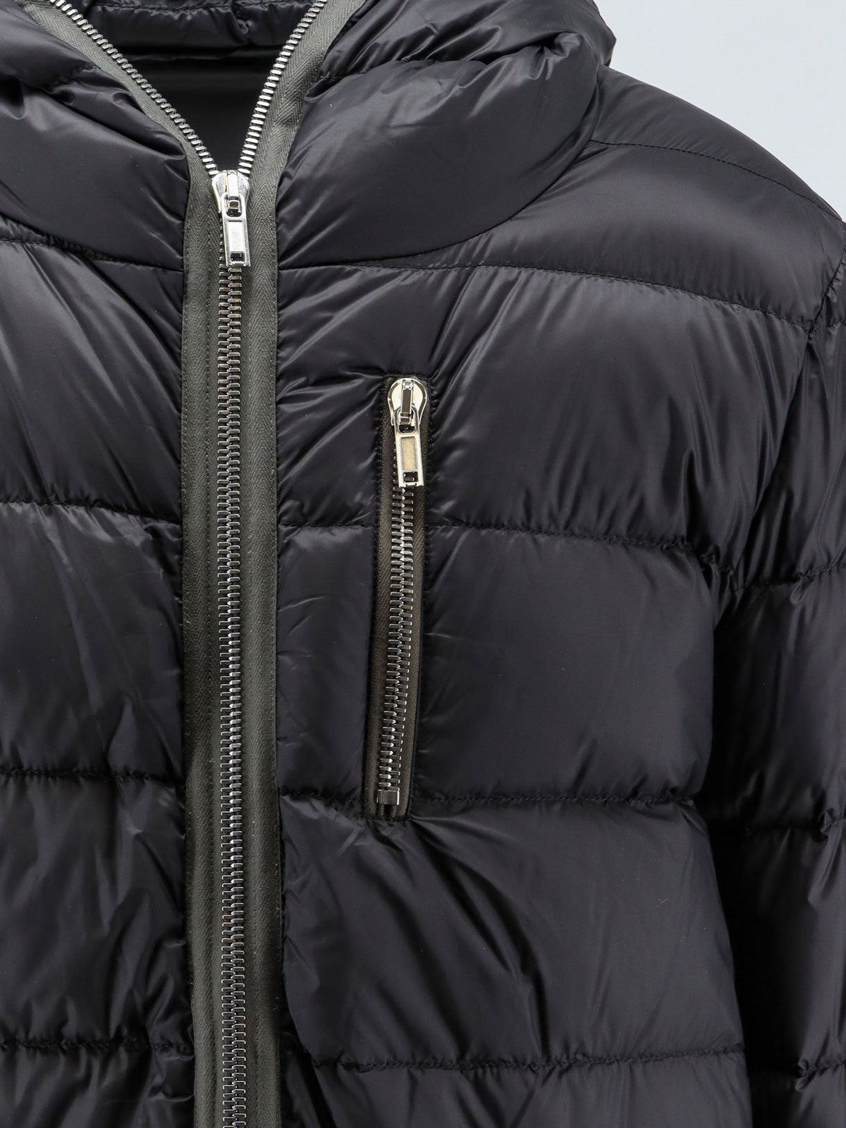 Rick Owens Men Quilted Nylon Down Jacket RICK OWENS