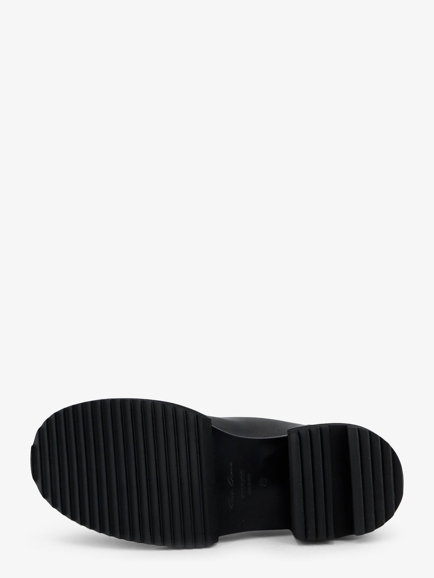 Rick Owens Men Gabe Leather Beatle Boots RICK OWENS