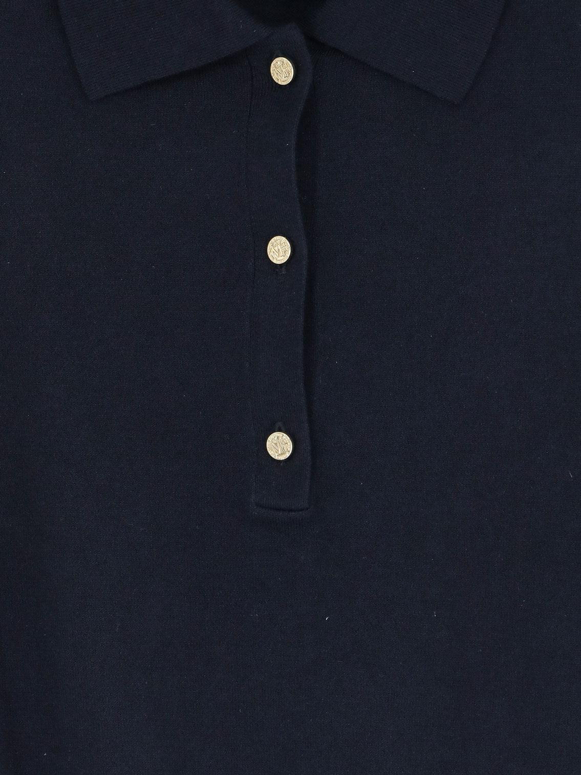 'S Max Mara Women Smmpomposa Cotton, Silk And Cashmere Polo Shirt S MAX MARA