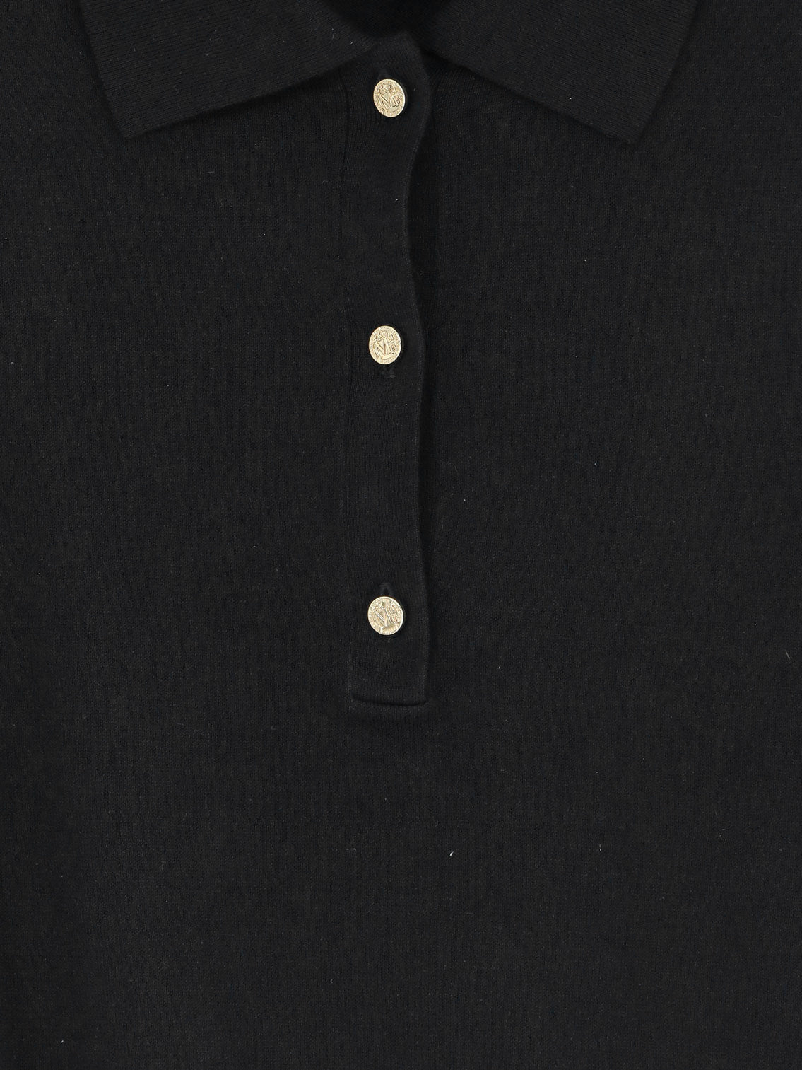 'S Max Mara Women Smmpomposa Cotton, Silk, And Cashmere Polo Shirt S MAX MARA