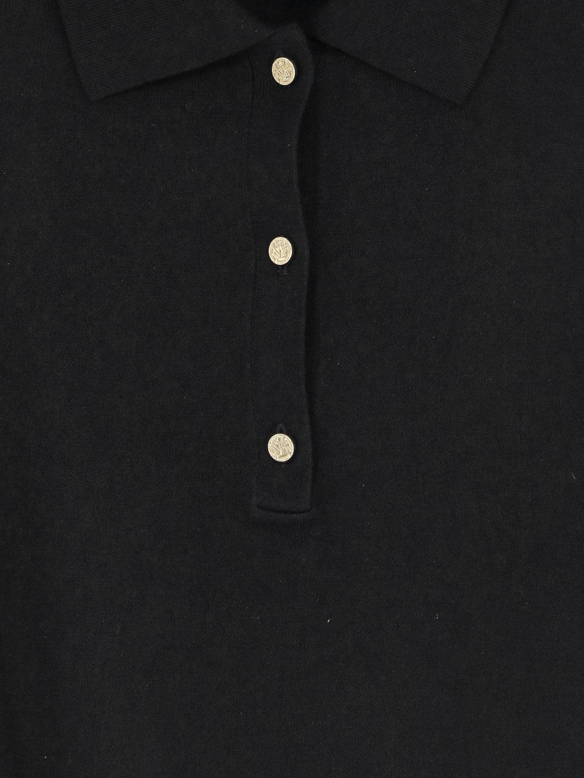 'S Max Mara Women Smmpomposa Cotton, Silk, And Cashmere Polo Shirt S MAX MARA