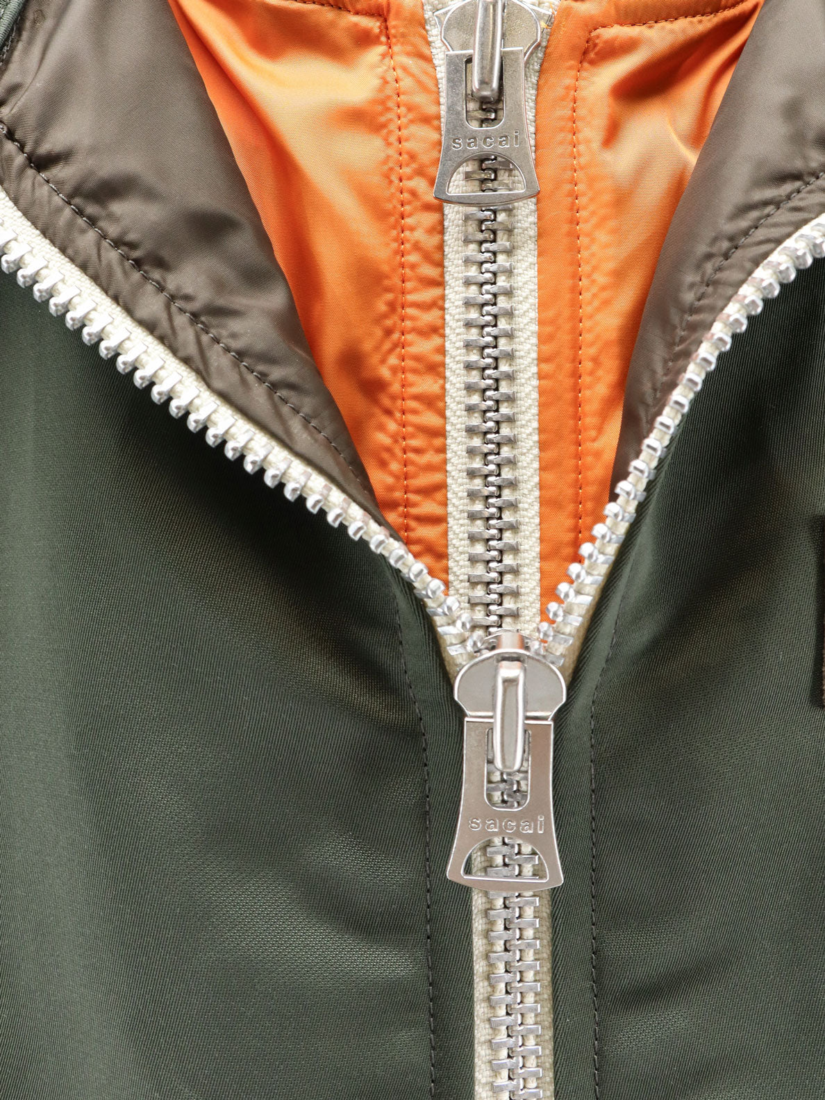 Sacai Men Cotton And Nylon Jacket SACAI