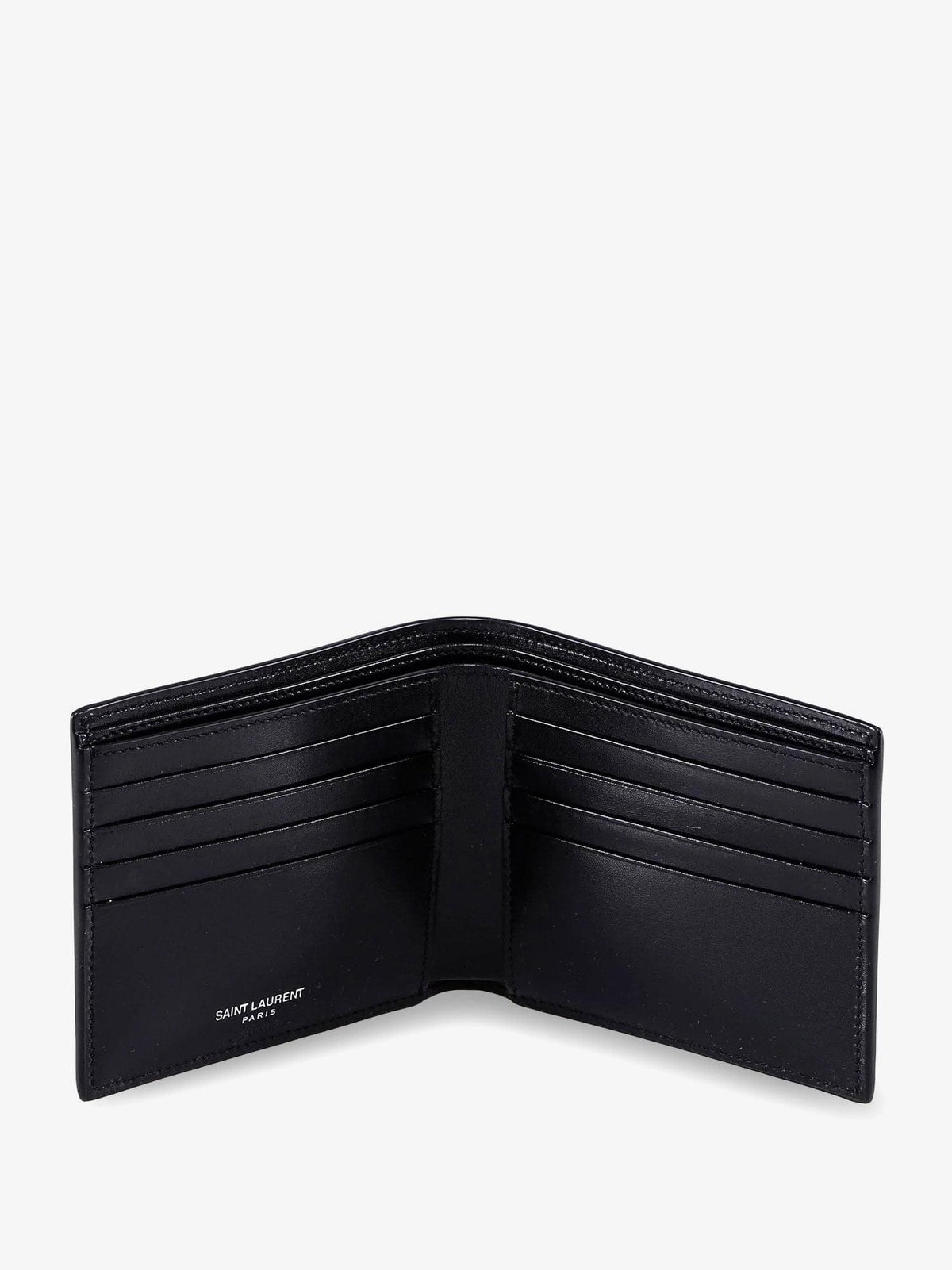 Saint Laurent Men Leather Wallet SAINT LAURENT