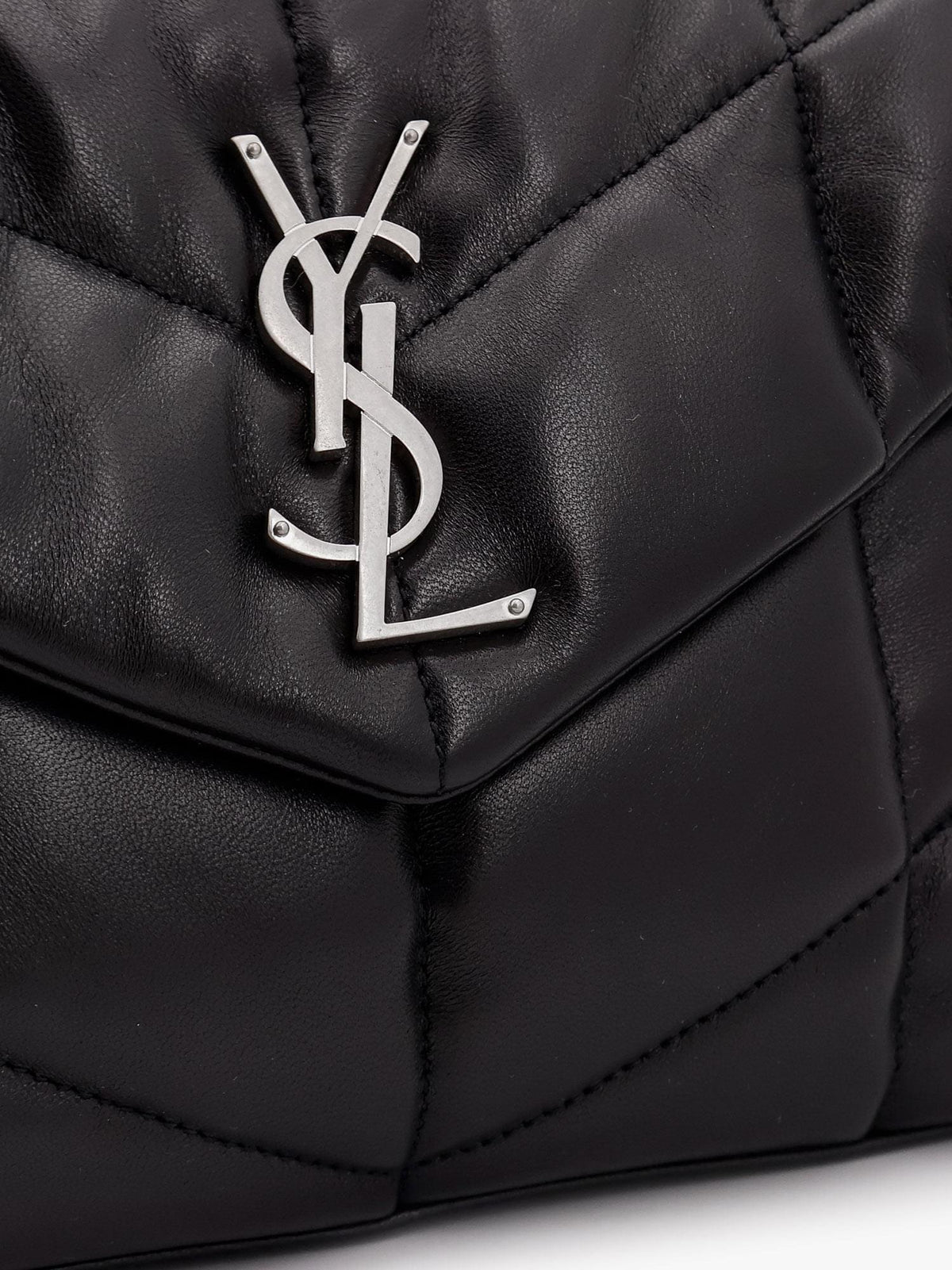 Saint Laurent Women Puffer Matelasse Leather Crossbody Bag SAINT LAURENT