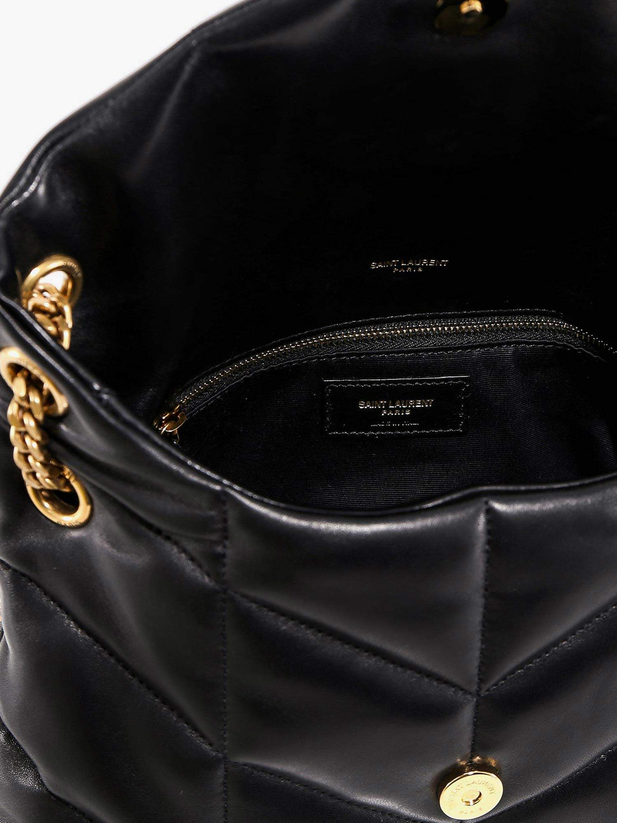 Saint Laurent Women Loulou Puffer Matelasse Leather Crossbody Bag SAINT LAURENT