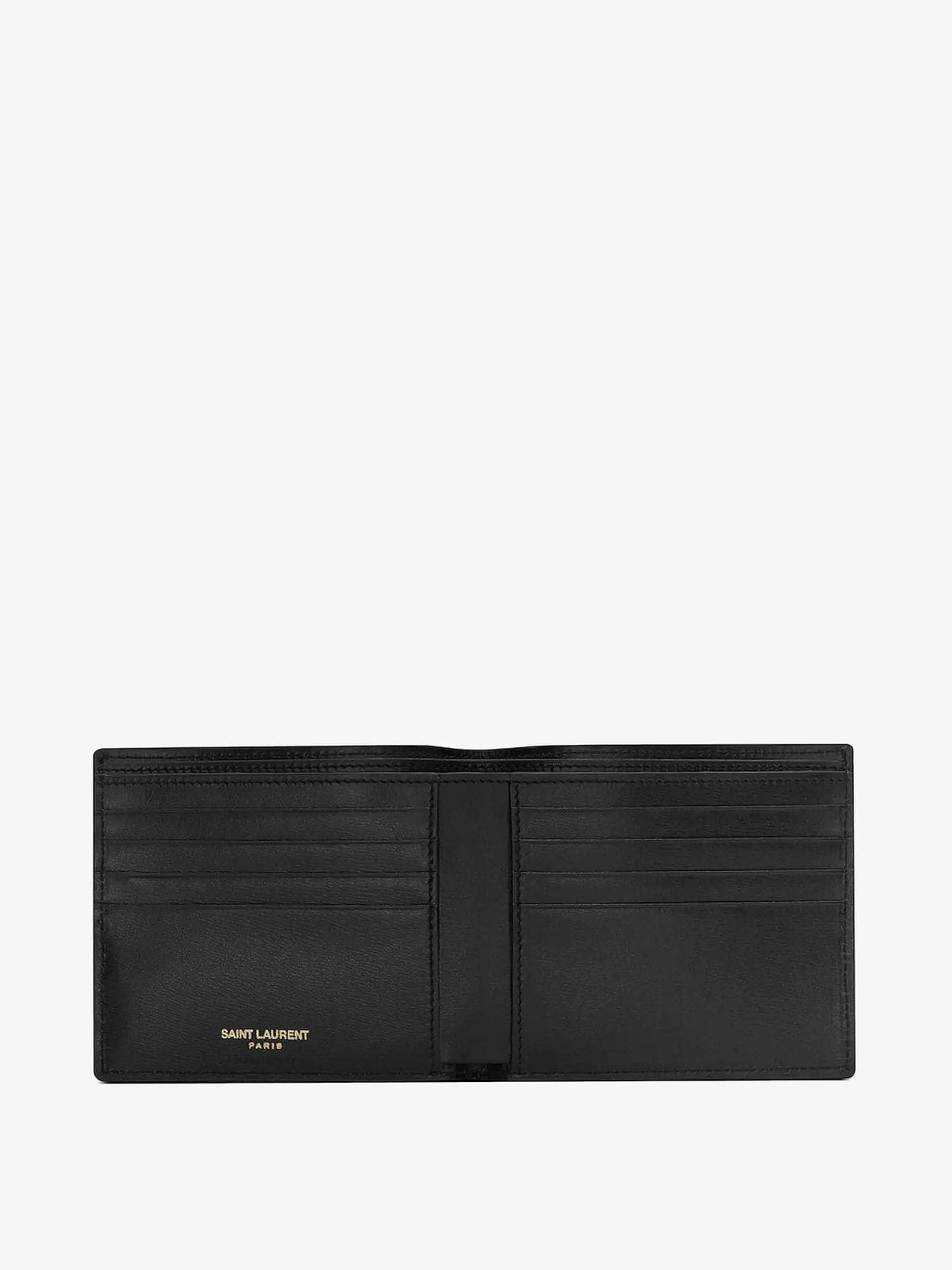 Saint Laurent Men Leather Wallet SAINT LAURENT