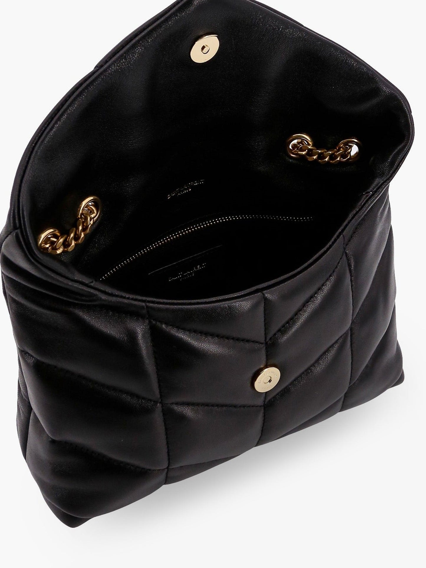 Saint Laurent Women Loulou Puffer Toy Matelasse Leather Crossbody Bag SAINT LAURENT