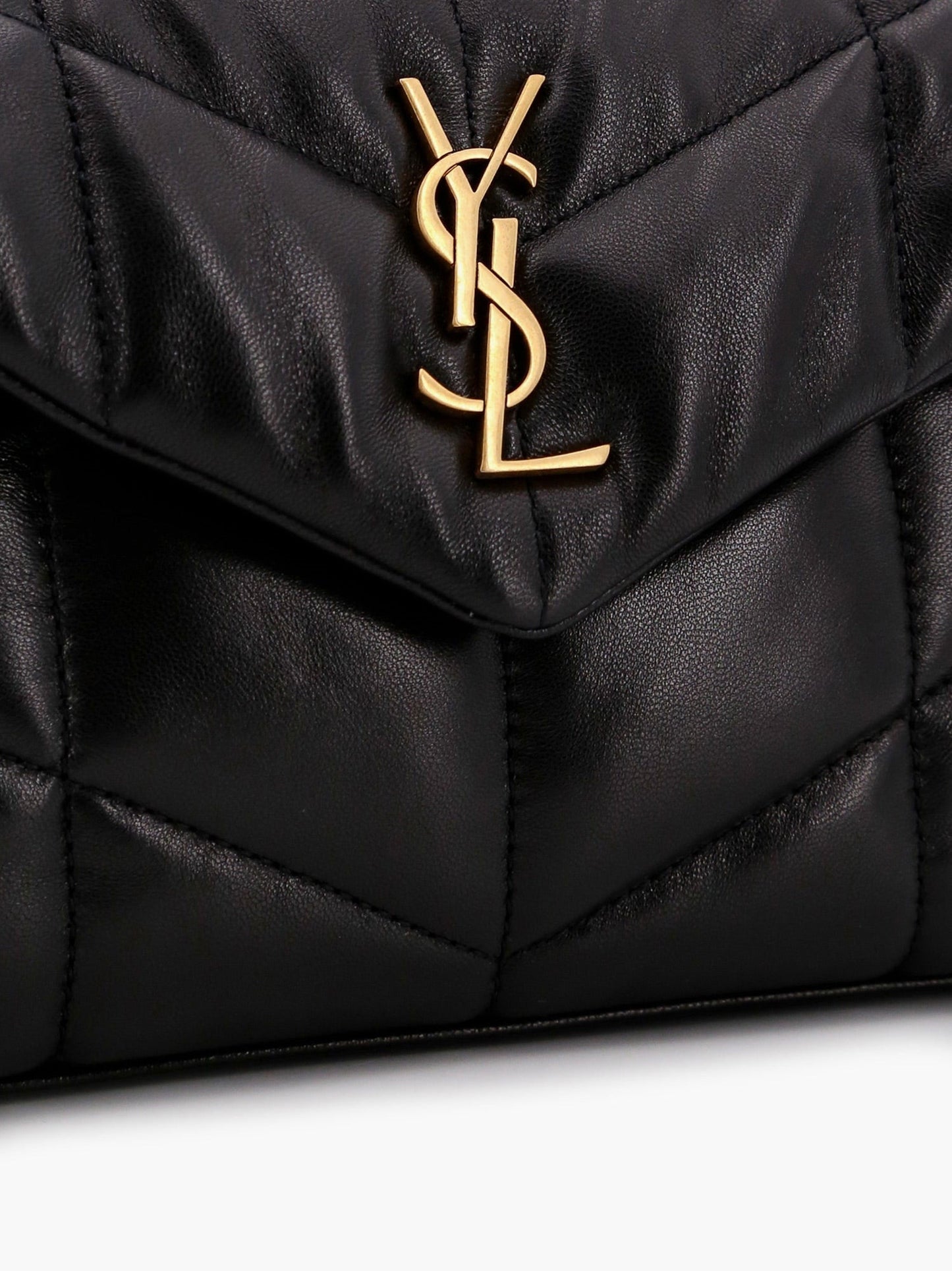 Saint Laurent Women Loulou Puffer Toy Matelasse Leather Crossbody Bag SAINT LAURENT