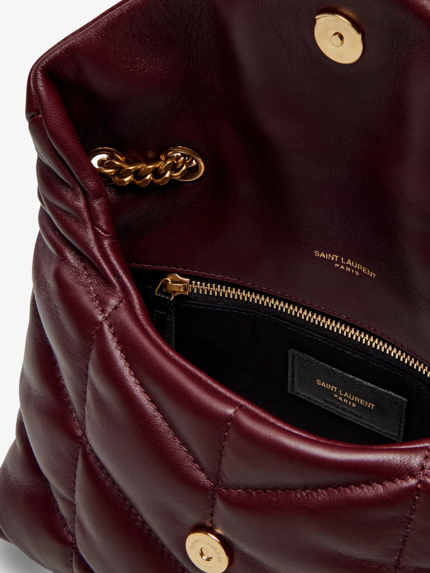 Saint Laurent Women Loulou Puffer Toy Quilted Leather Crossbody Bag SAINT LAURENT