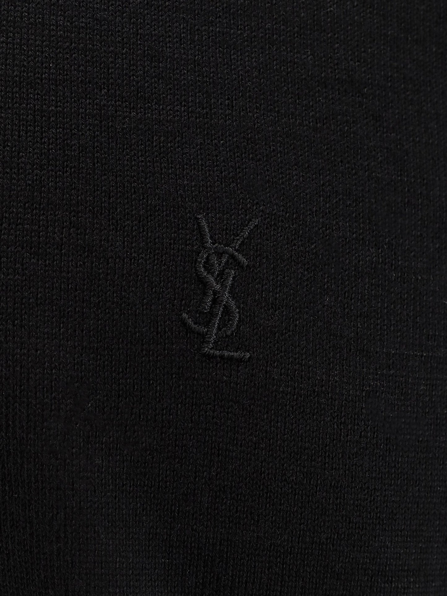 Saint Laurent Men Classic Wool Polo Shirt SAINT LAURENT