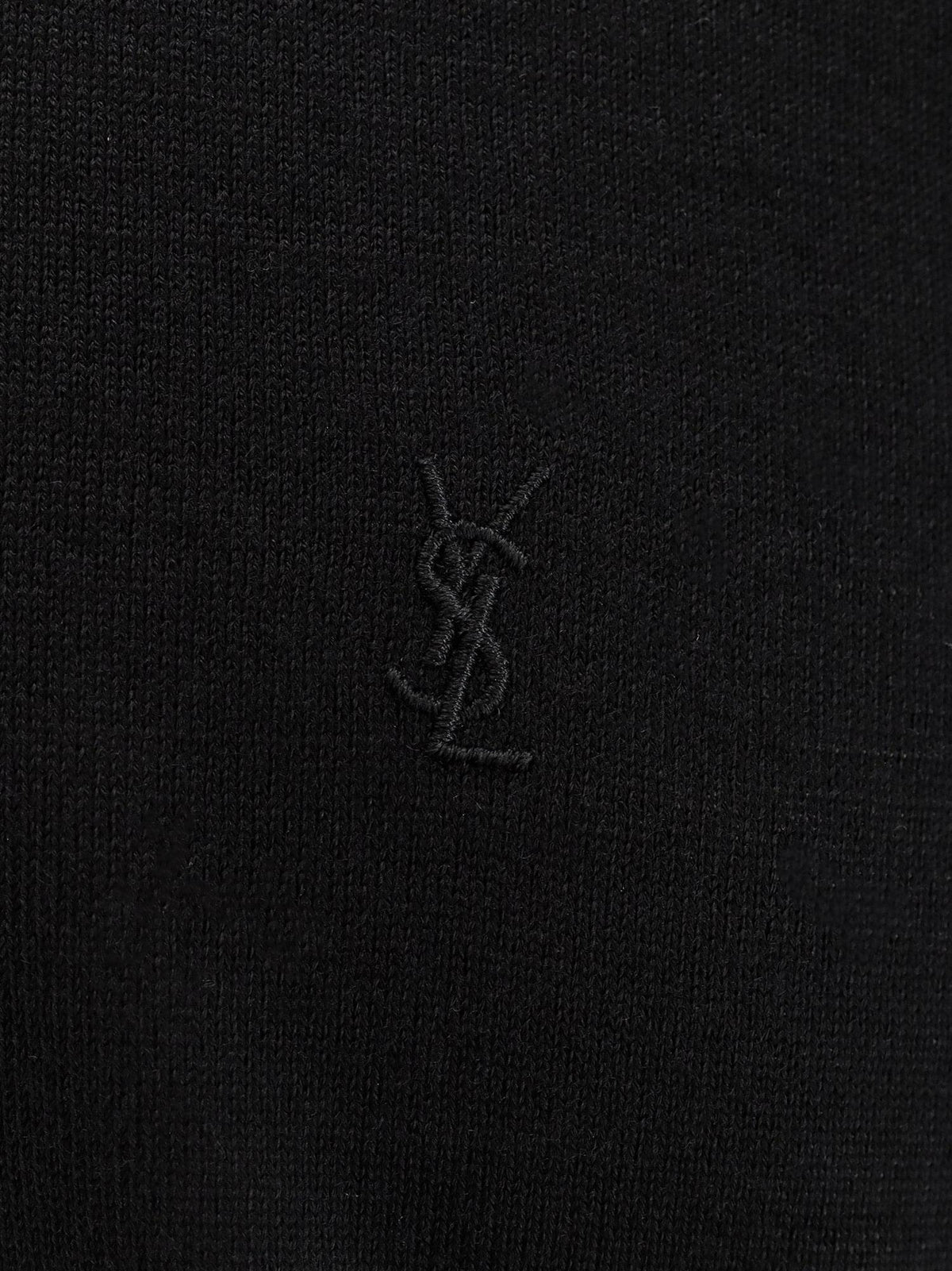 Saint Laurent Men Classic Wool Polo Shirt SAINT LAURENT