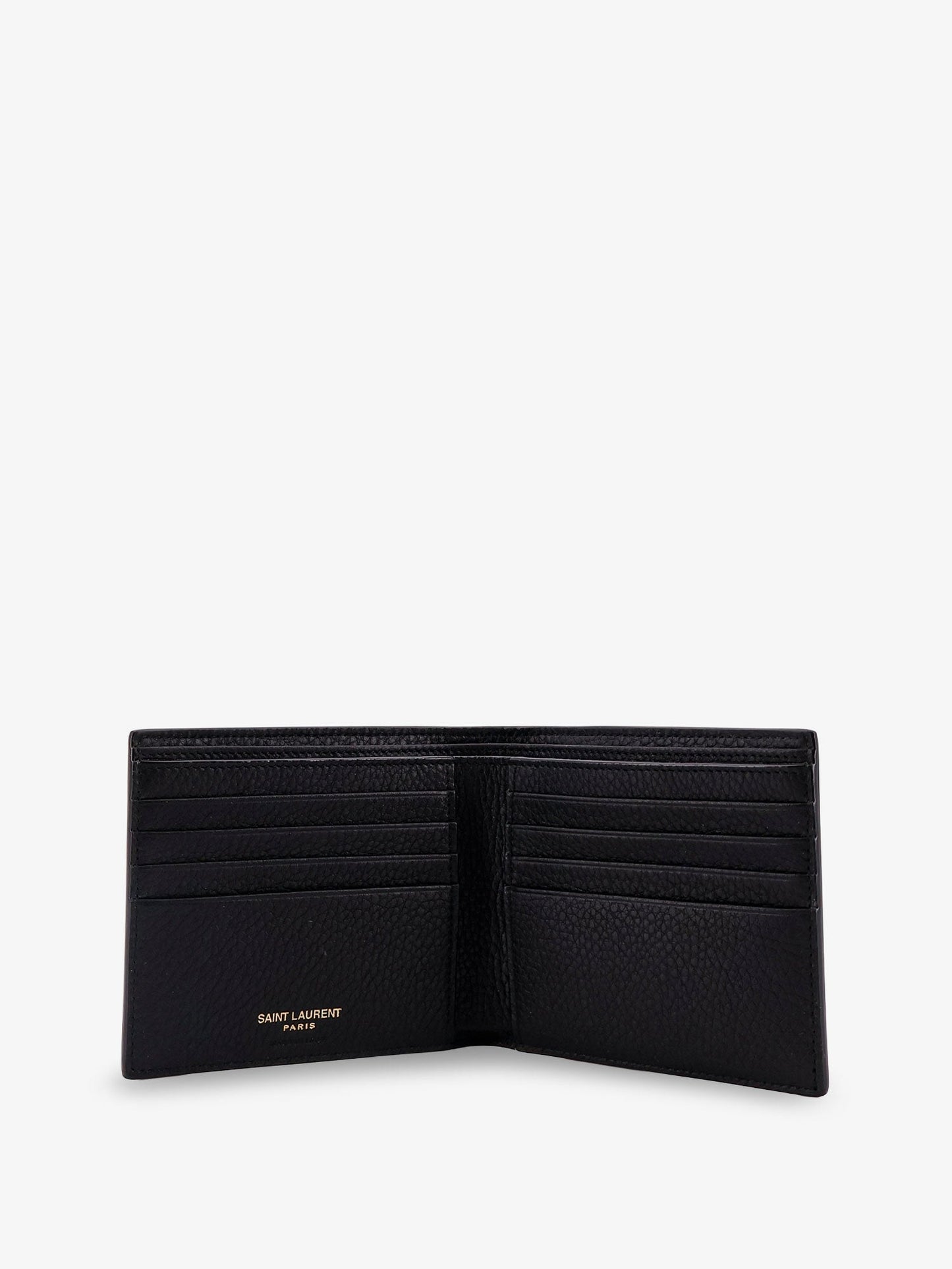 Saint Laurent Men East/West Tiny Leather Wallet SAINT LAURENT