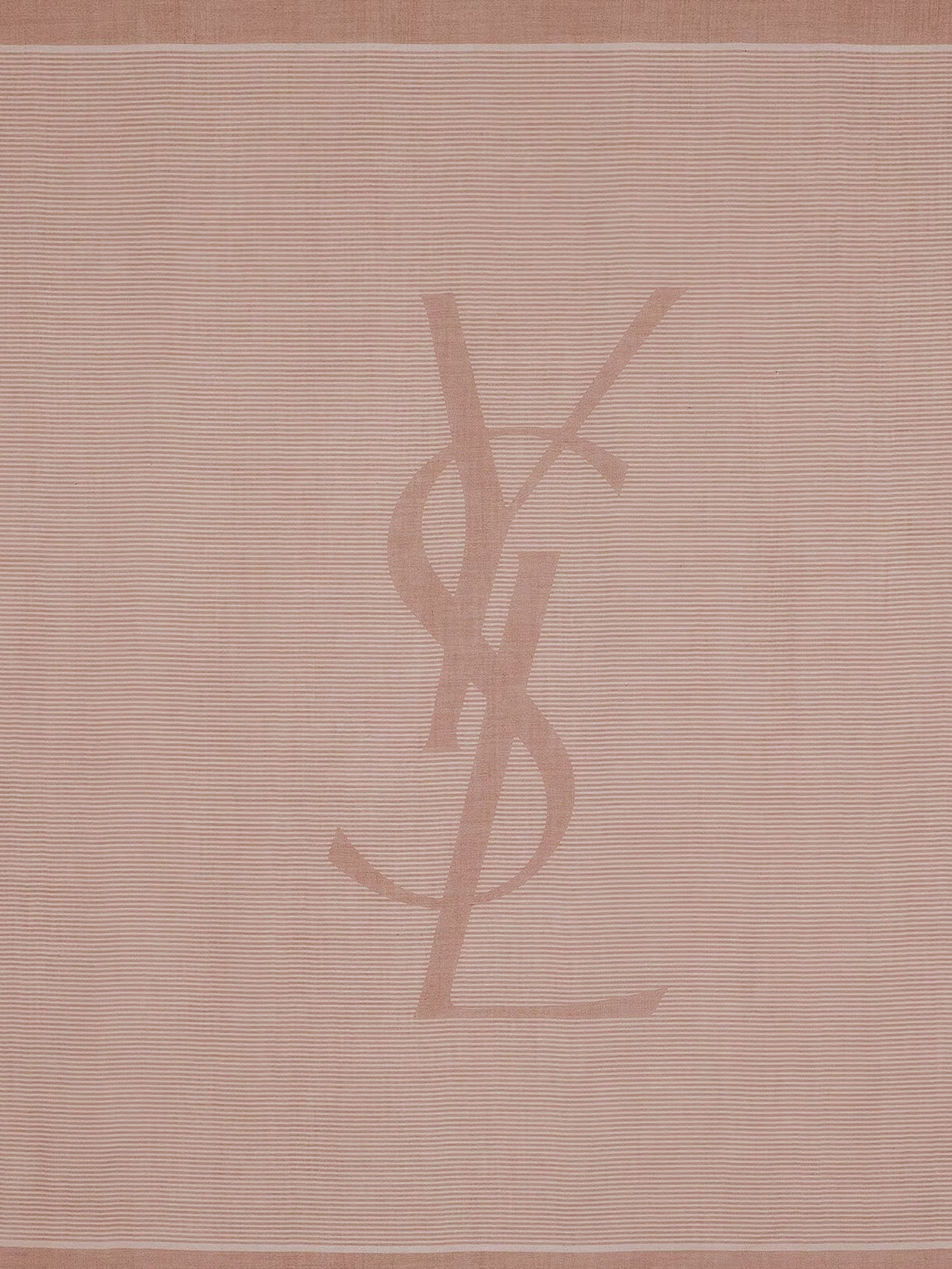 Saint Laurent Women Cassandre Cashmere And Silk Foulard SAINT LAURENT