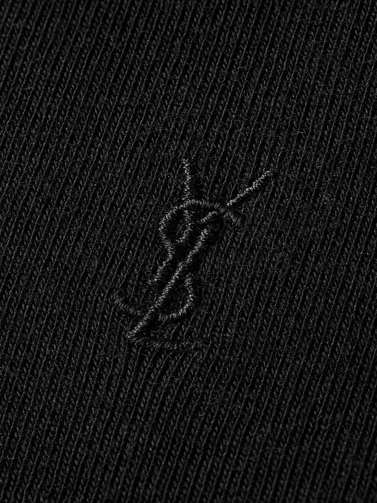 Saint Laurent Men Cassandre Certified Cotton T-Shirt SAINT LAURENT