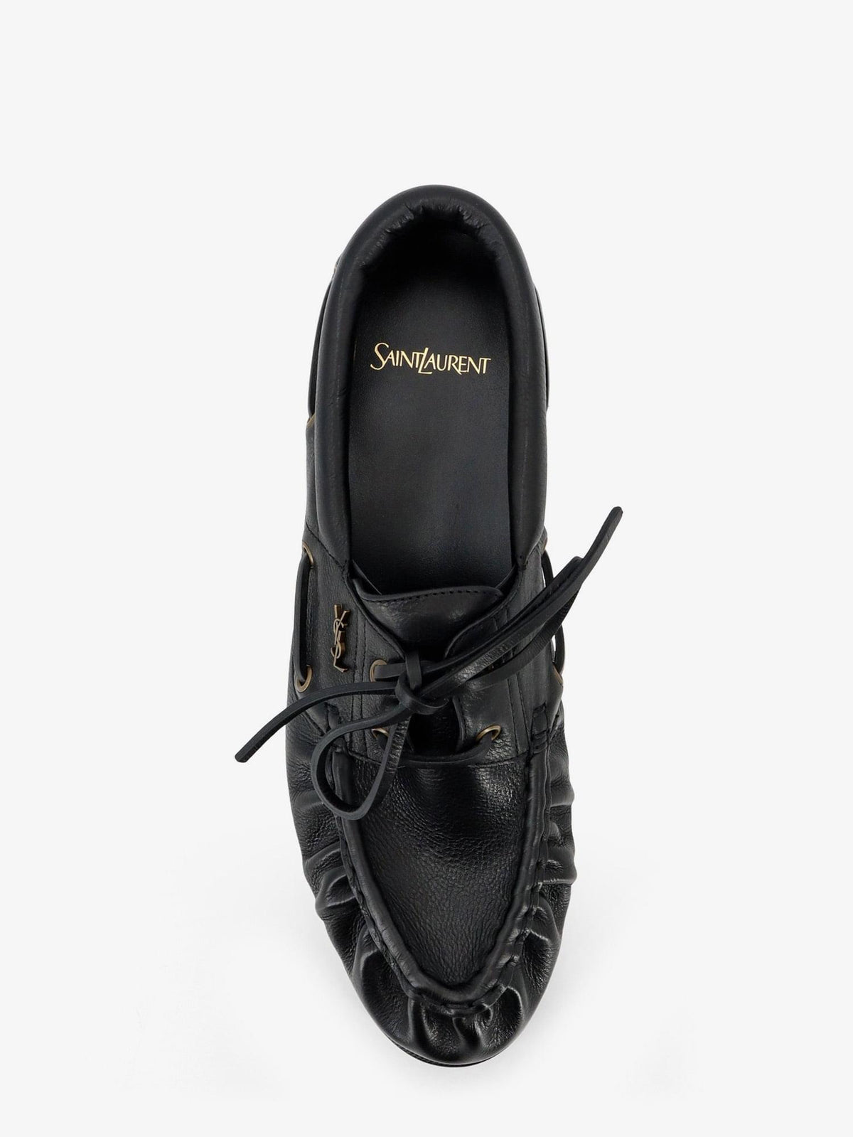 Saint Laurent Men Le Loafer Bateau Leather Loafers SAINT LAURENT