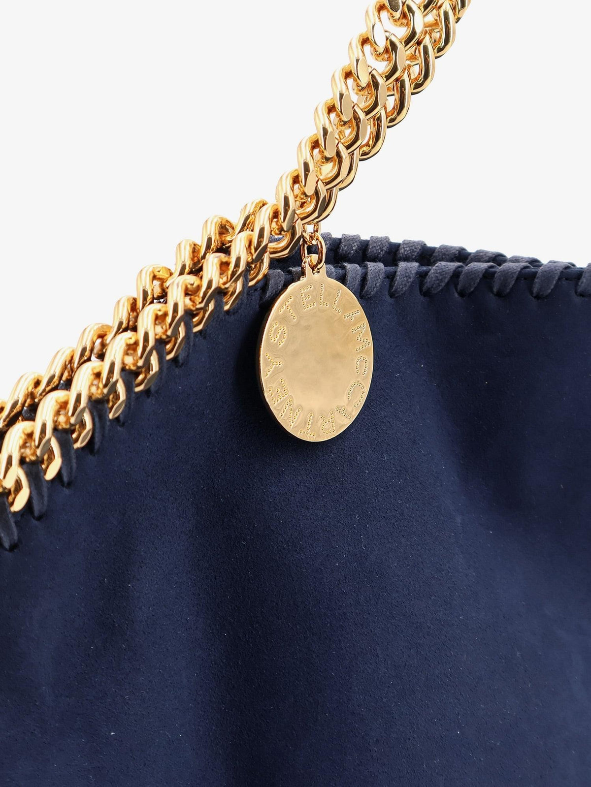 Stella Mccartney Women Falabella Alter Suede Shoulder Bag With Metal Profiles STELLA MCCARTNEY
