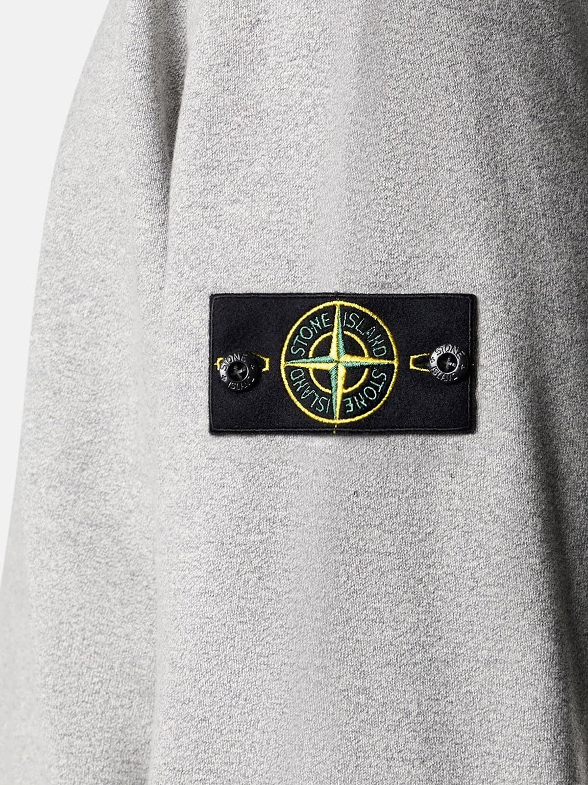 Stone Island Men Melange Cotton Sweatshirt STONE ISLAND