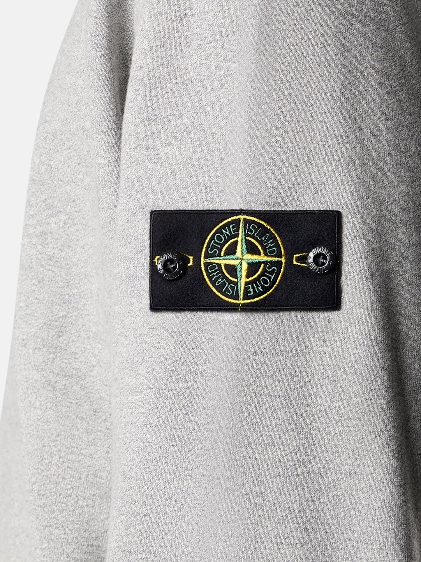 Stone Island Men Melange Cotton Sweatshirt STONE ISLAND