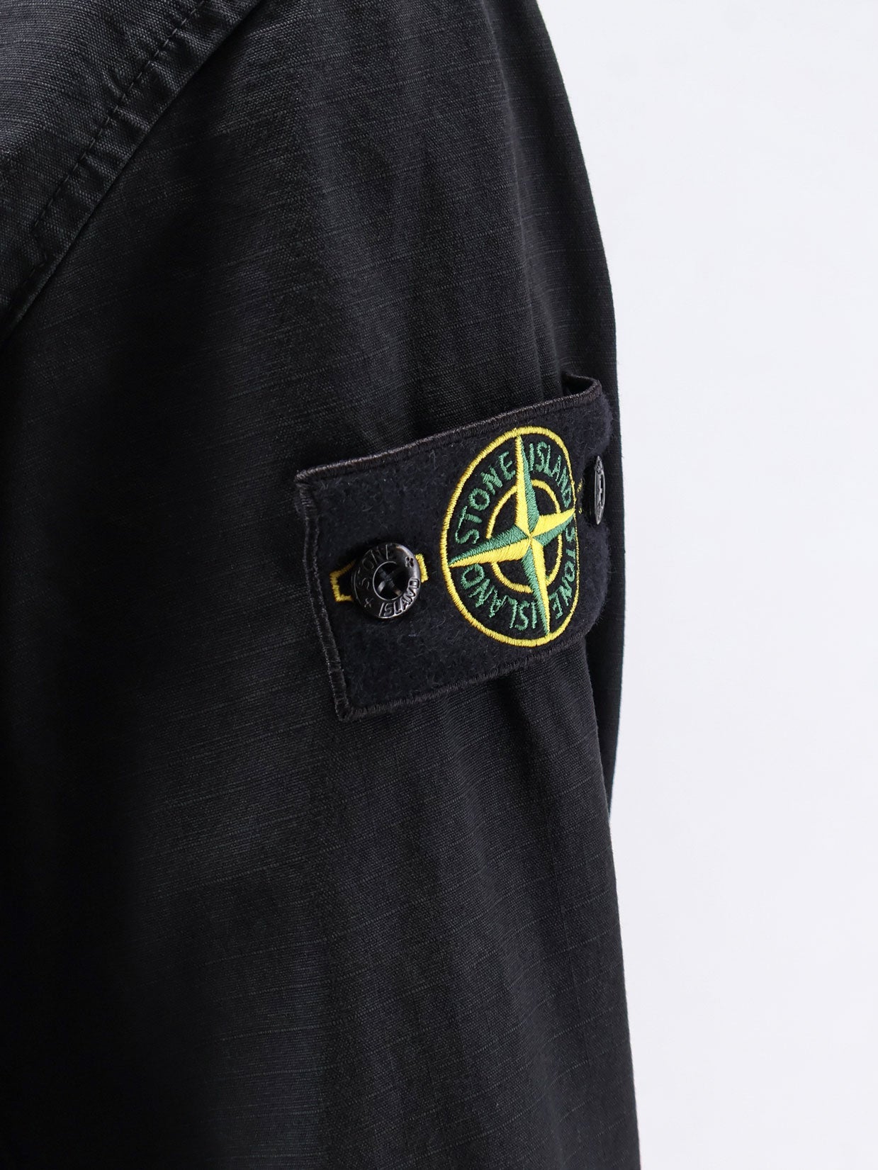 Stone Island Men Hooded Organic Cotton Jacket STONE ISLAND