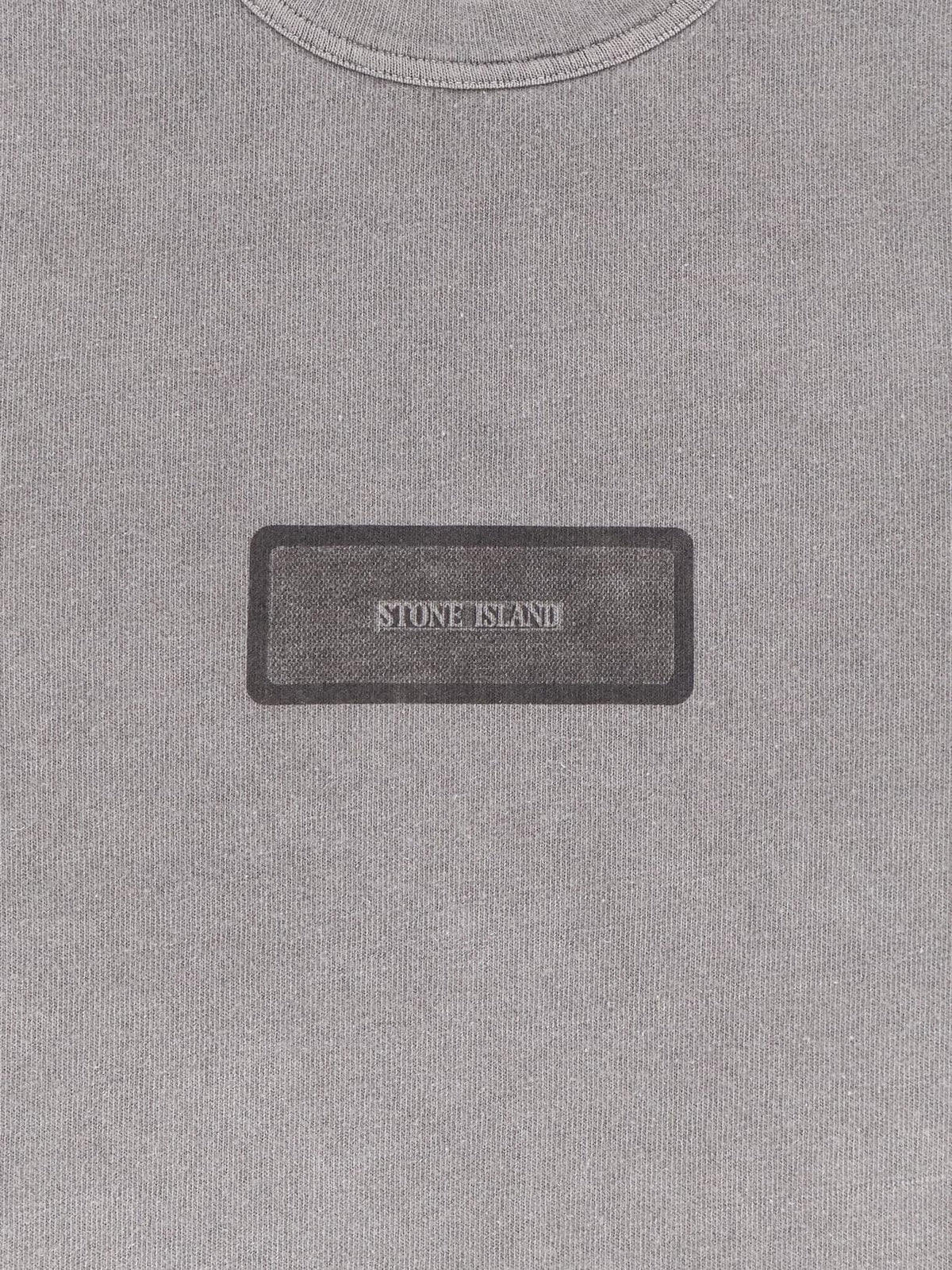 Stone Island Men Cotton T-Shirt With Logo Detail STONE ISLAND