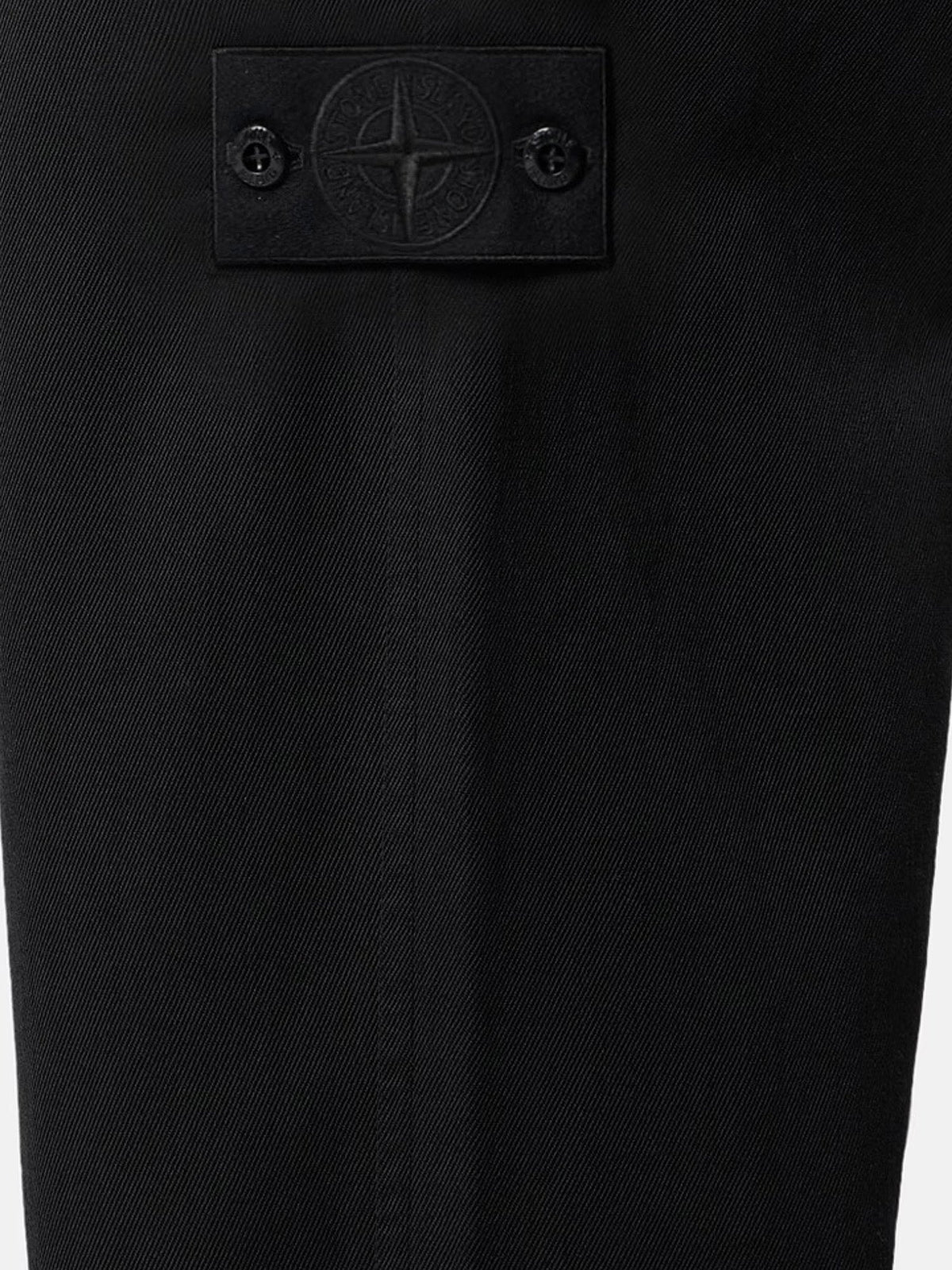 Stone Island Men Wool And Cotton Blend Trousers STONE ISLAND