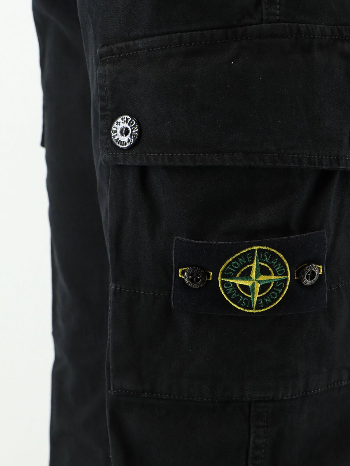 Stone Island Men Cargo Stretch Organic Cotton Trousers STONE ISLAND