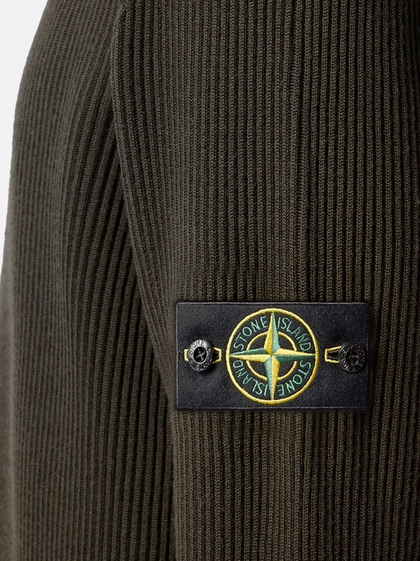 Stone Island Men Virgin Wool Cardigan STONE ISLAND