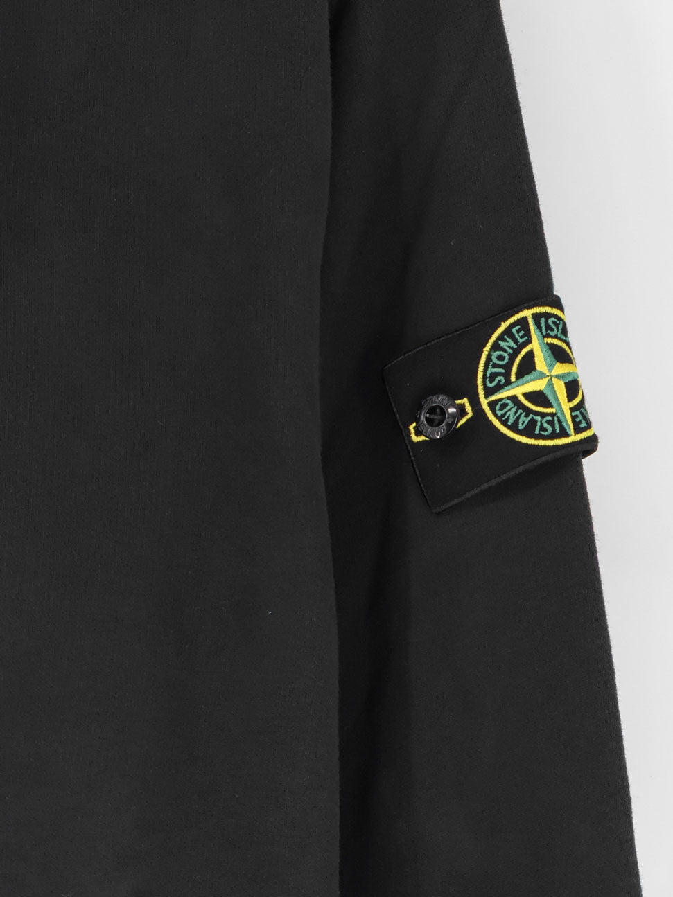 Stone Island Men Cotton Sweatshirt With Side Logo Patch STONE ISLAND