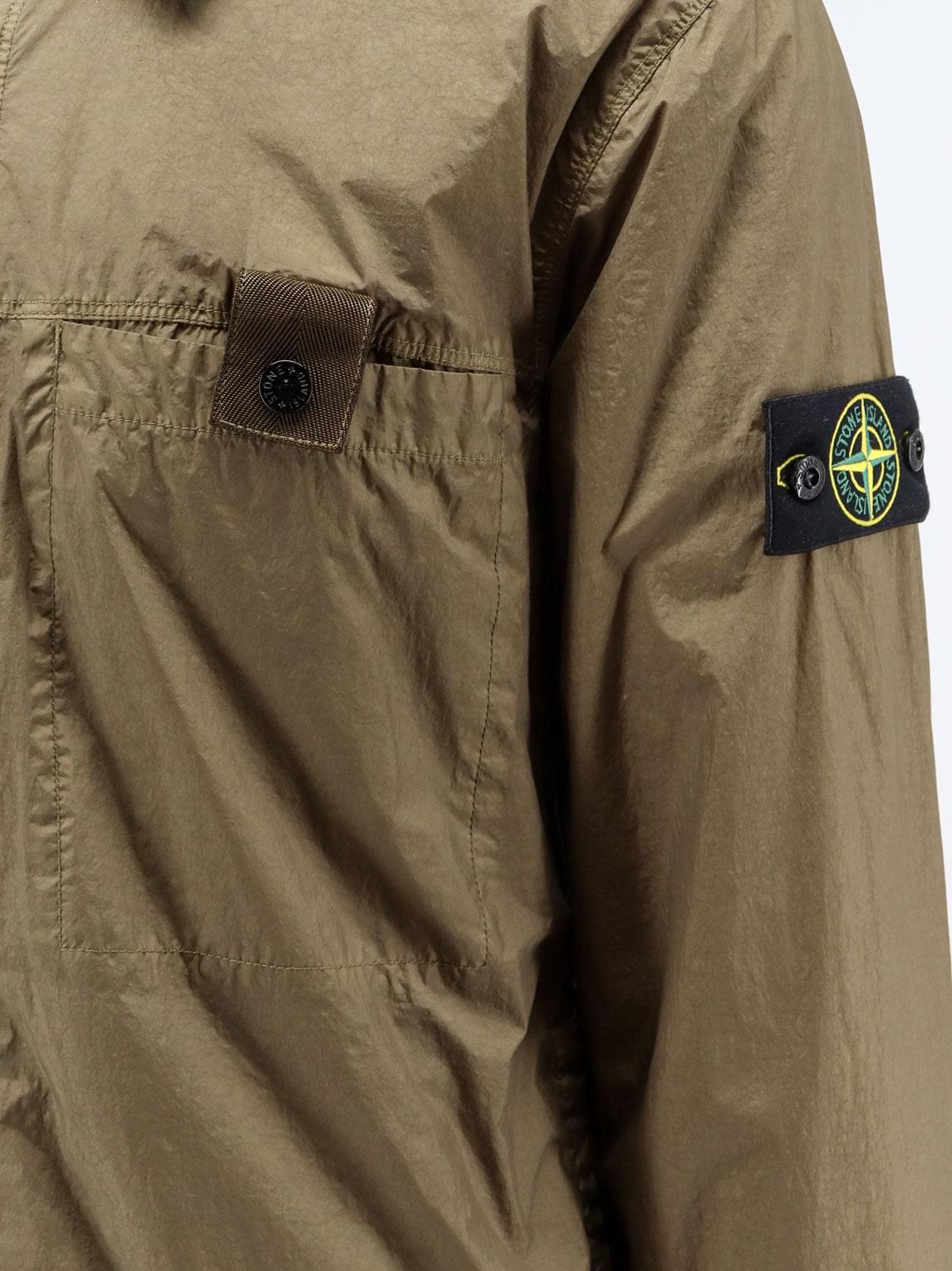 Stone Island Men Crinkle Reps Ny Recycled Nylon Jacket STONE ISLAND