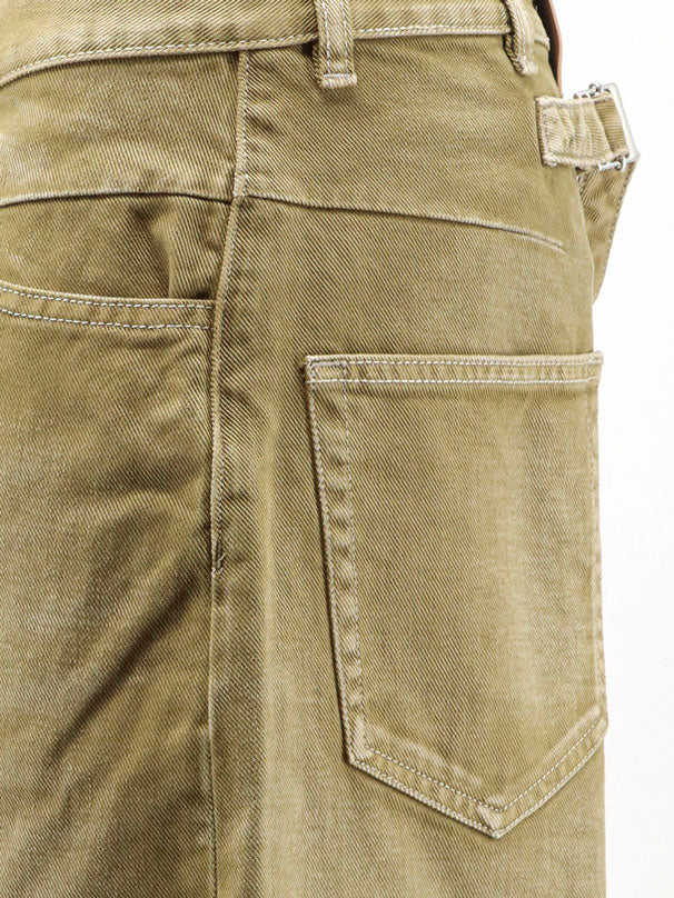 The Attico Women Faded Effect Denim THE ATTICO