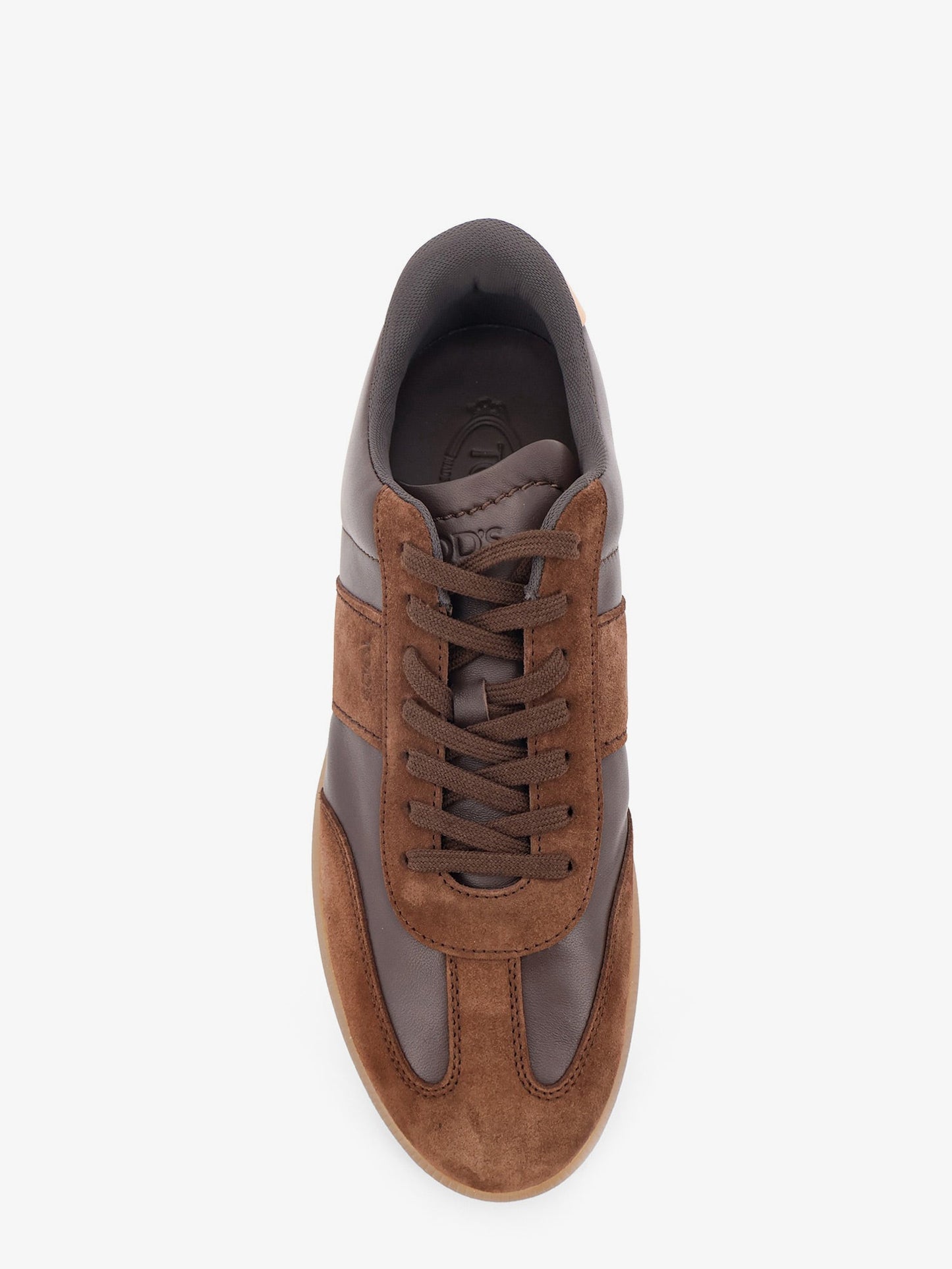 Tod's Men Allacciata Cassetta Leather And Suede Sneakers TOD'S