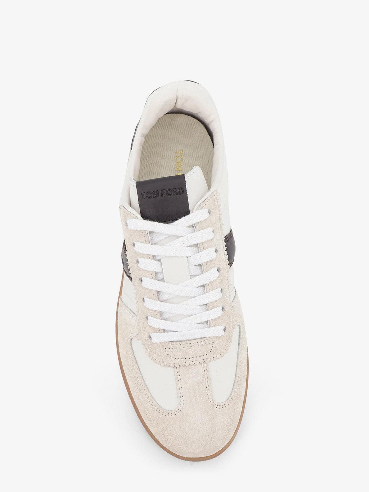 Tom Ford Men Archer Suede And Leather Low-Top Sneakers TOM FORD