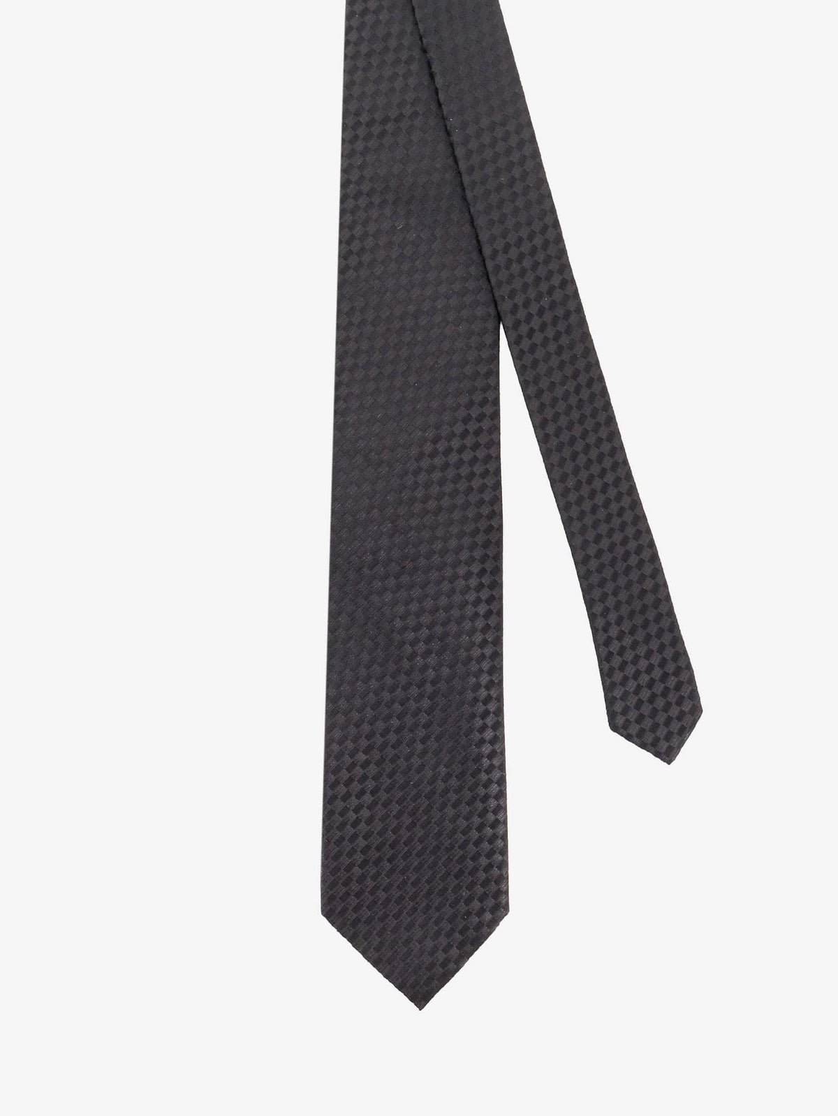 Tom Ford Men Silk Tie With Geometric Pattern TOM FORD