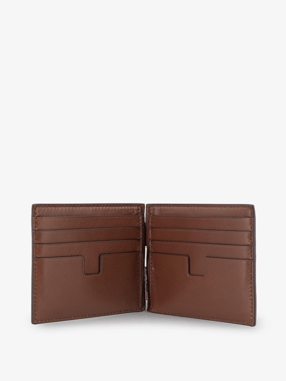 Tom Ford Men Tom Ford Men T-Line Money Clip Leather Wallet TOM FORD