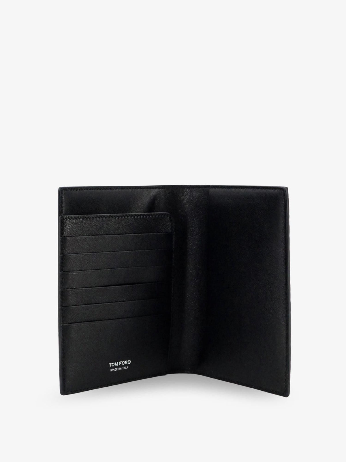 Tom Ford Men Tom Ford Men Leather Wallet With Crocodile Print TOM FORD