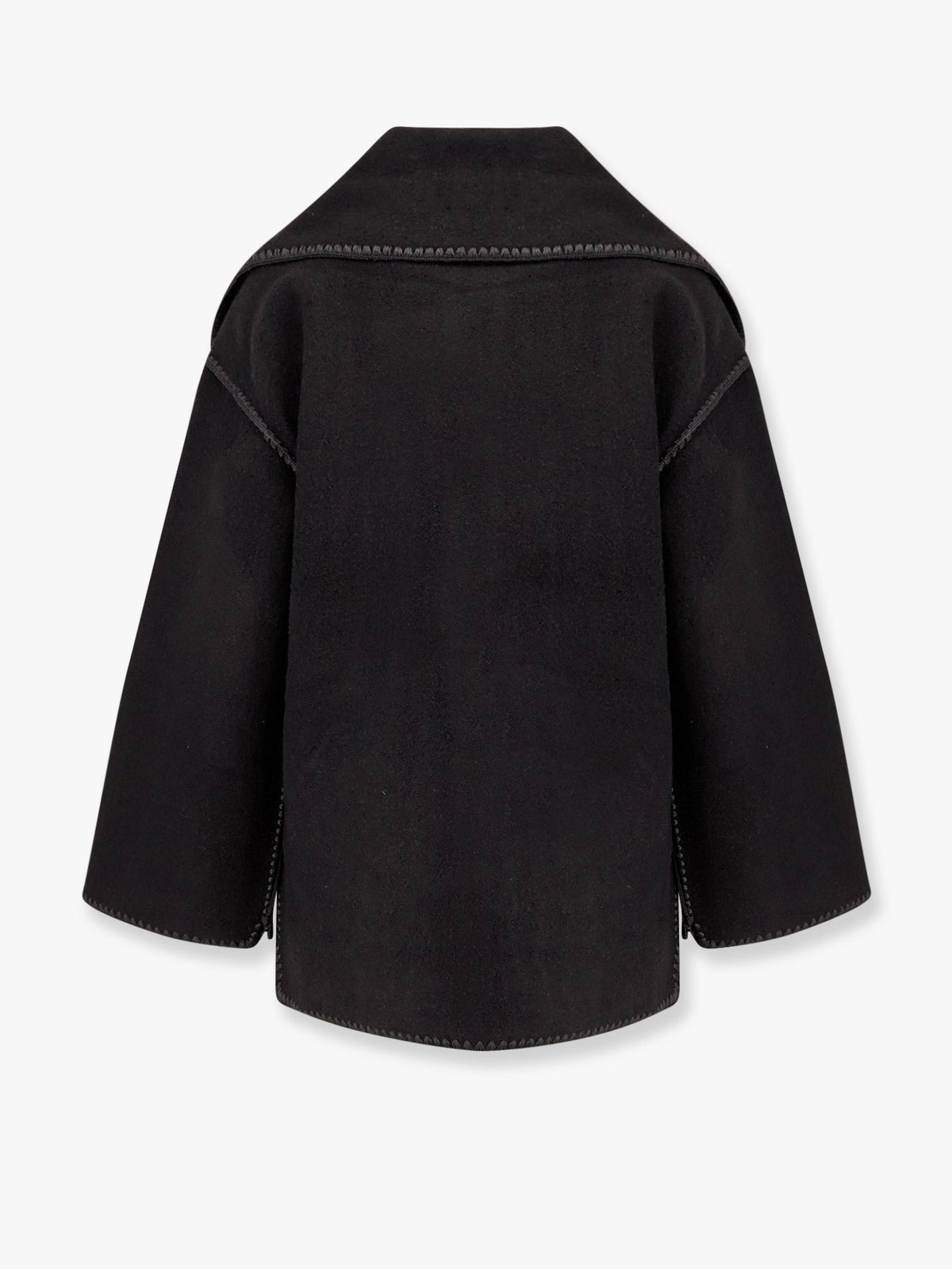 Toteme Women Embroidered Scarf Jacket In Wool Blend TOTEME