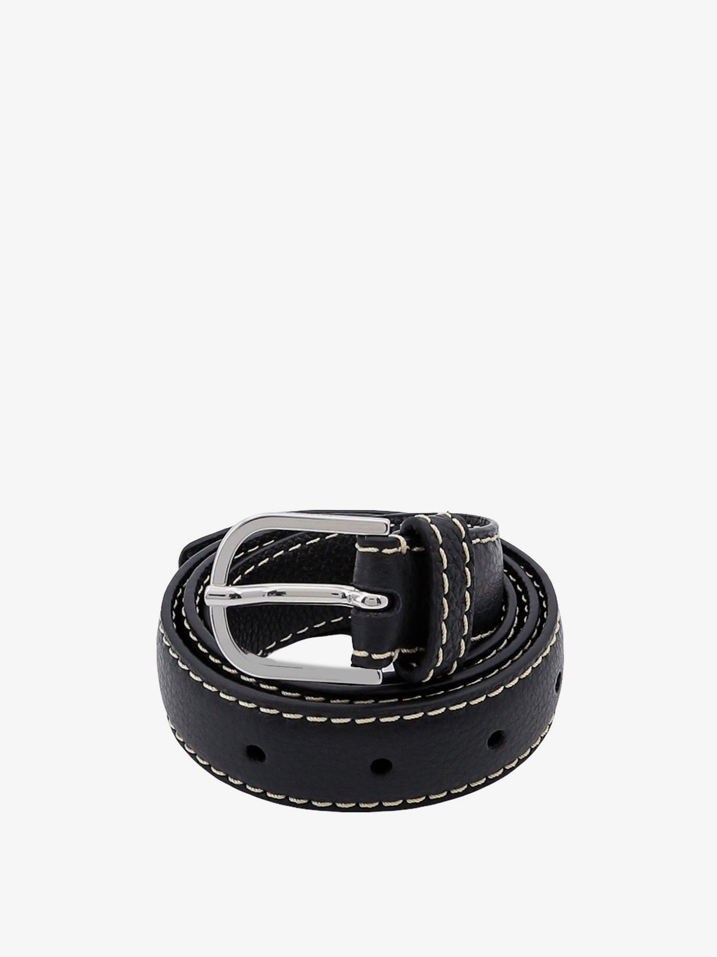 Toteme Women Slim Grained Leather Belt TOTEME
