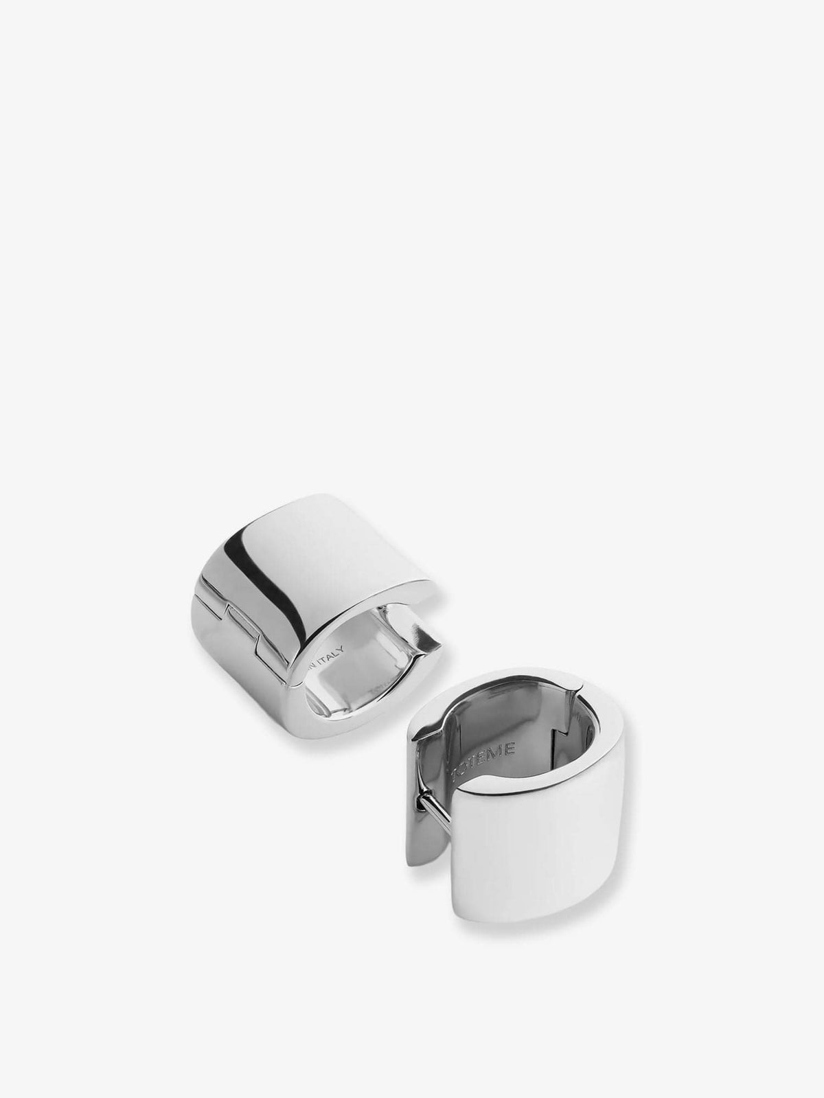 Toteme Women Brass Huggie Earrings TOTEME
