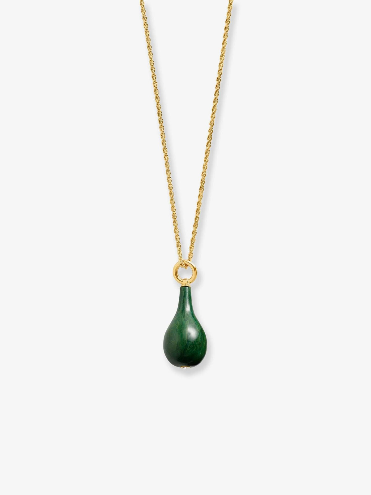 Toteme Women Toteme Women Medium Jade Drop Necklace TOTEME