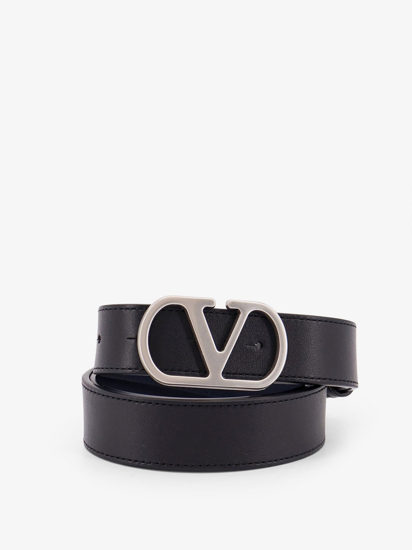 Valentino Garavani Men Vlogo Leather Reversible Belt VALENTINO GARAVANI