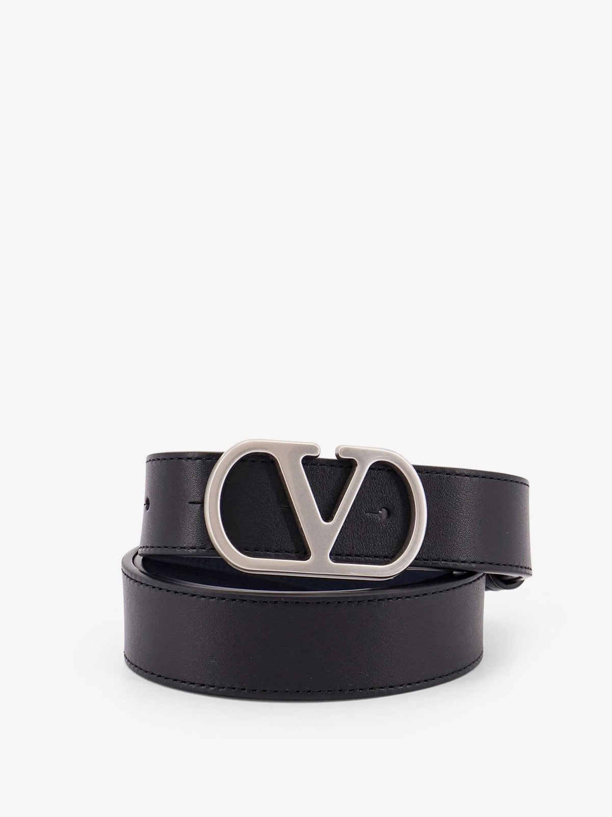 Valentino Garavani Men Vlogo Leather Reversible Belt VALENTINO GARAVANI