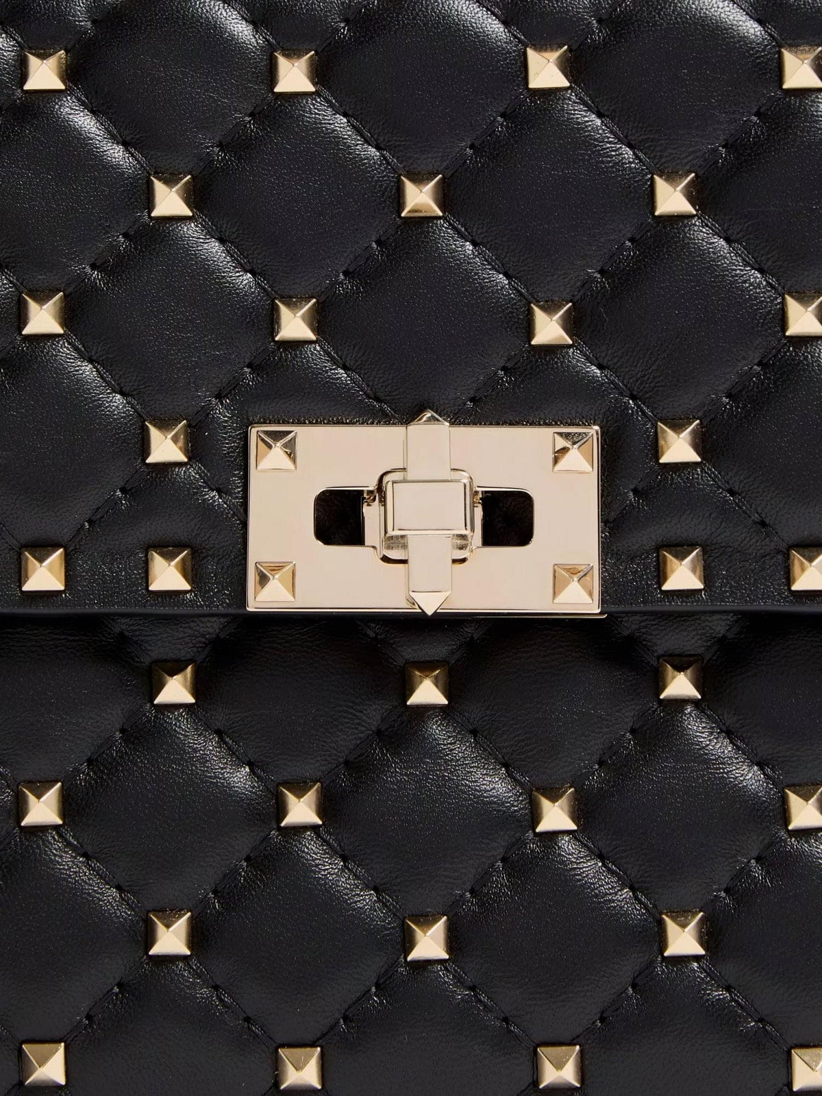 Valentino Garavani Women Rockstud Spike Leather Crossbody Bag With Iconic All-Over Studs VALENTINO GARAVANI