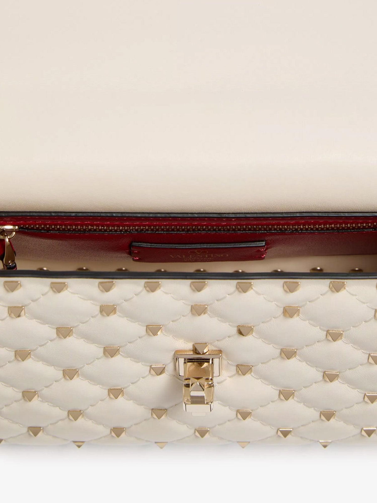 Valentino Garavani Women Valentino Garavani Women Rockstud Spike Leather Crossbody Bag With Iconic All-Over Studs VALENTINO GARAVANI