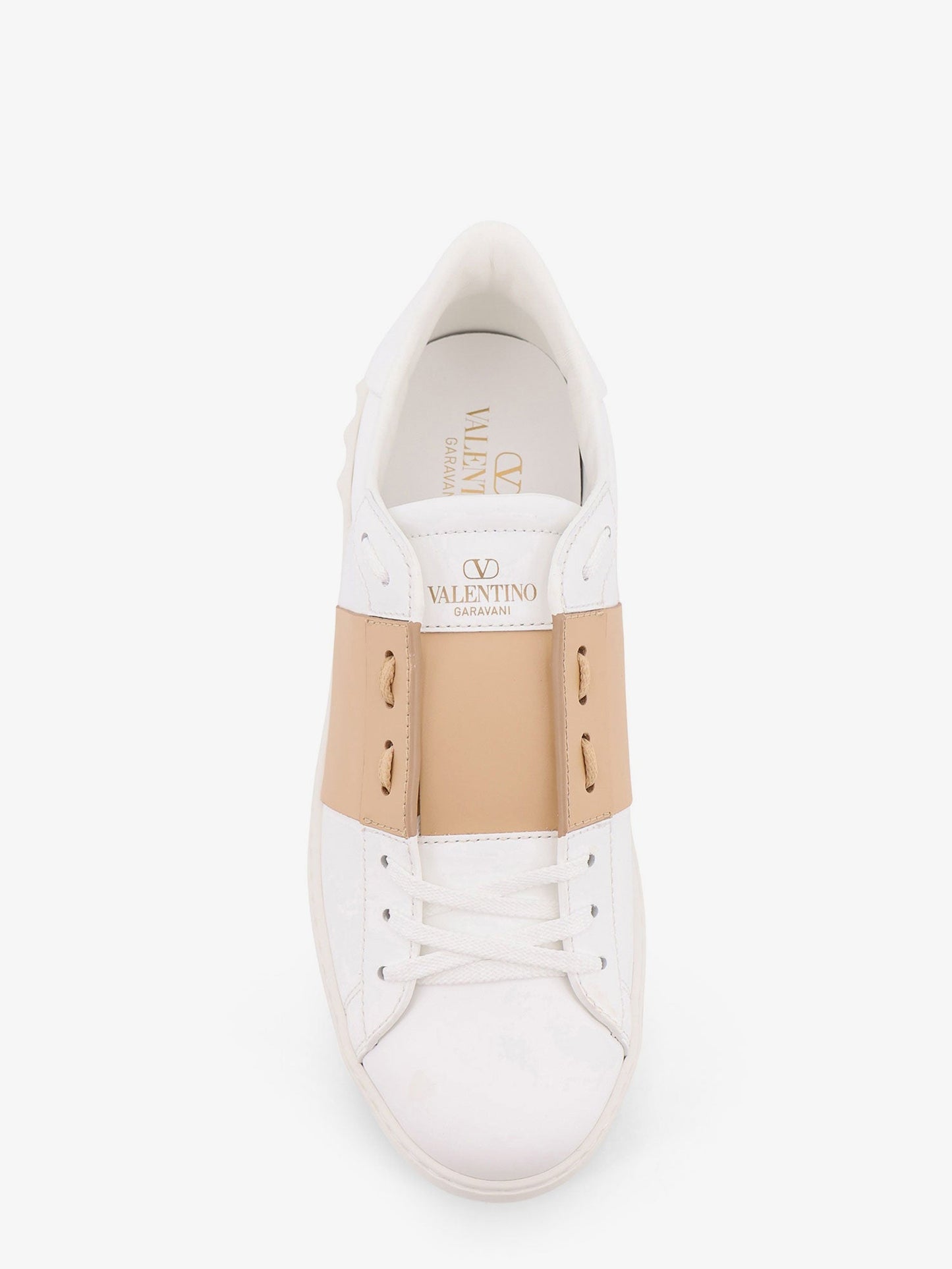 Valentino Garavani Men Open Leather Sneakers VALENTINO GARAVANI