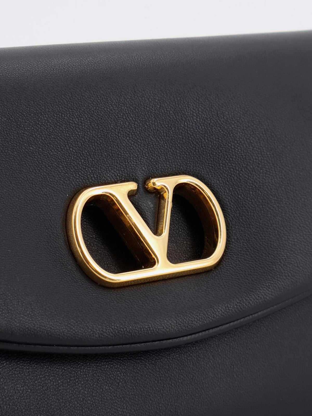 Valentino Garavani Women Devain Leather Shoulder Bag VALENTINO GARAVANI