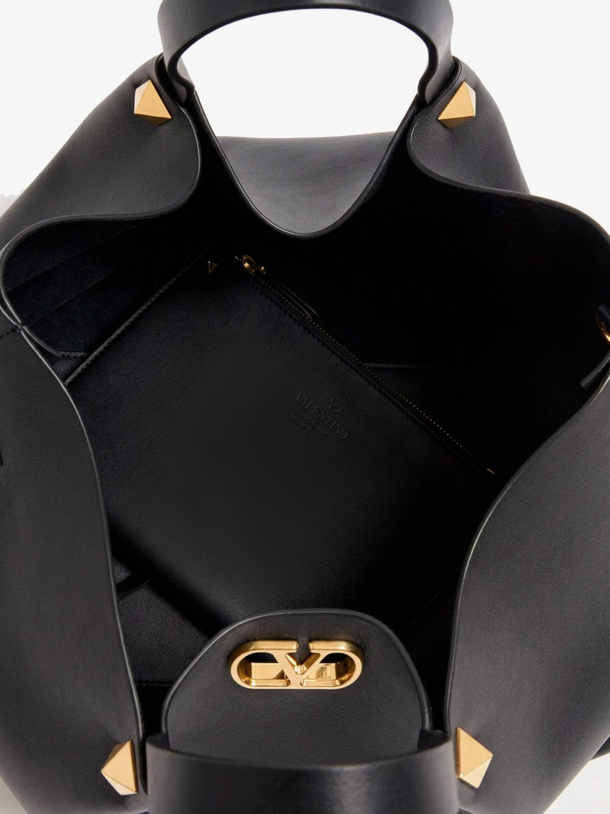Valentino Garavani Women Large Vlogo Signature Leather Tote Bag VALENTINO GARAVANI