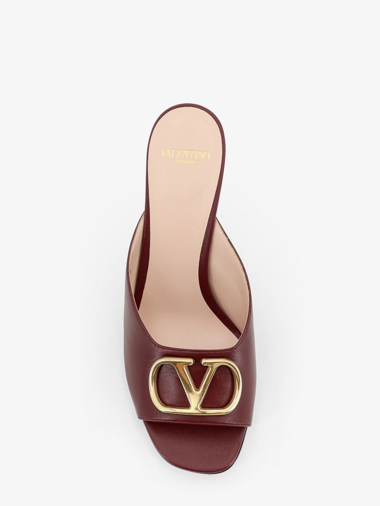 Valentino Garavani Women Vlogo Signature Leather Sandals VALENTINO GARAVANI