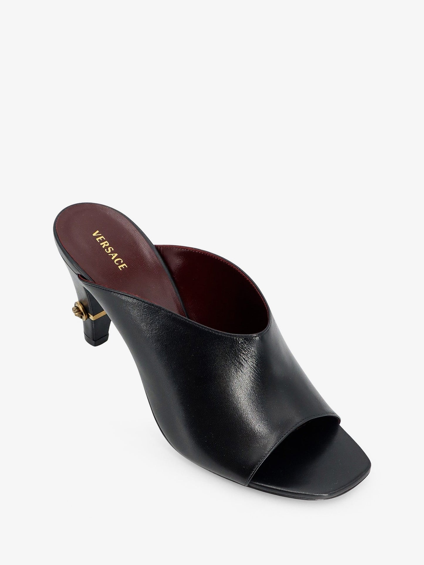Versace Women Giulietta Leather Sandals VERSACE