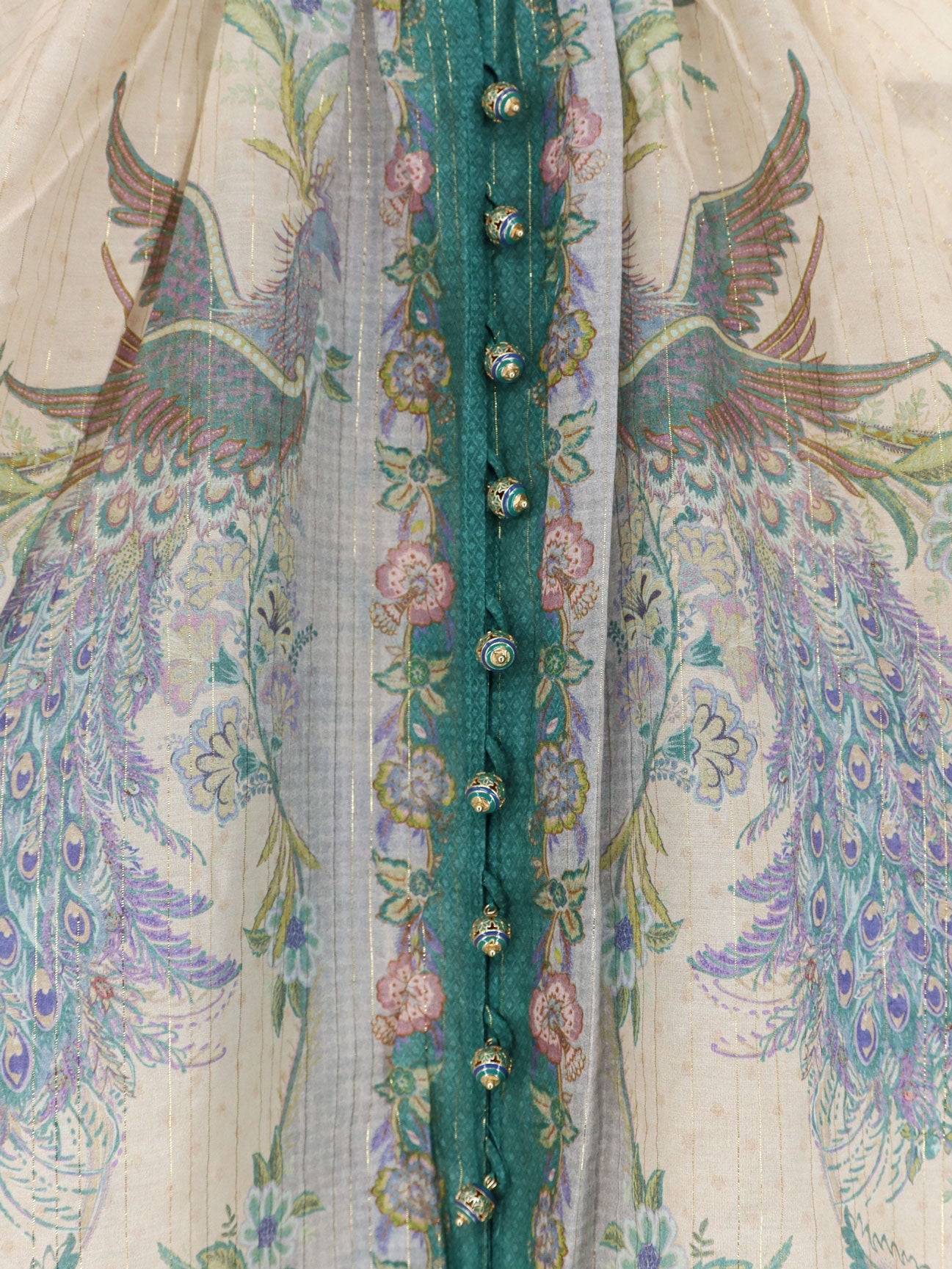Zimmermann Women Indra Cotton And Silk Shirt ZIMMERMANN