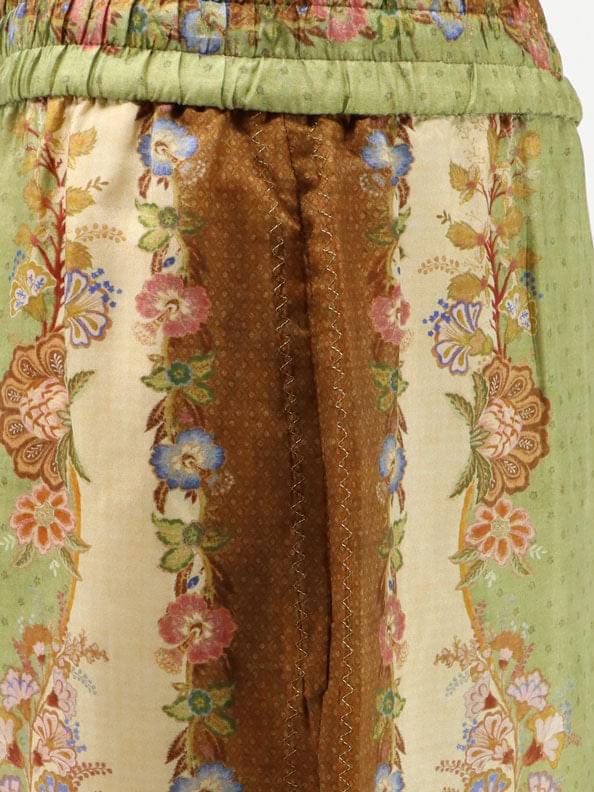 Zimmermann Women Indra Silk Trousers ZIMMERMANN